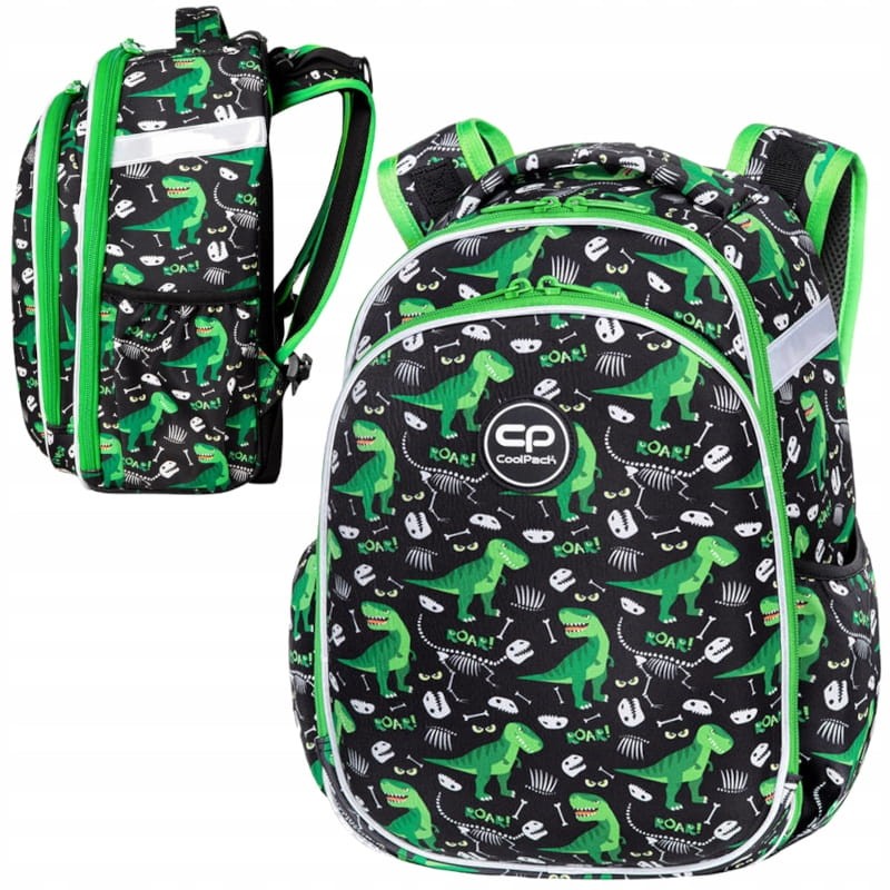 Coolpack Turtle Plecak Szkolny Usztywniany Dinosaurs 25l