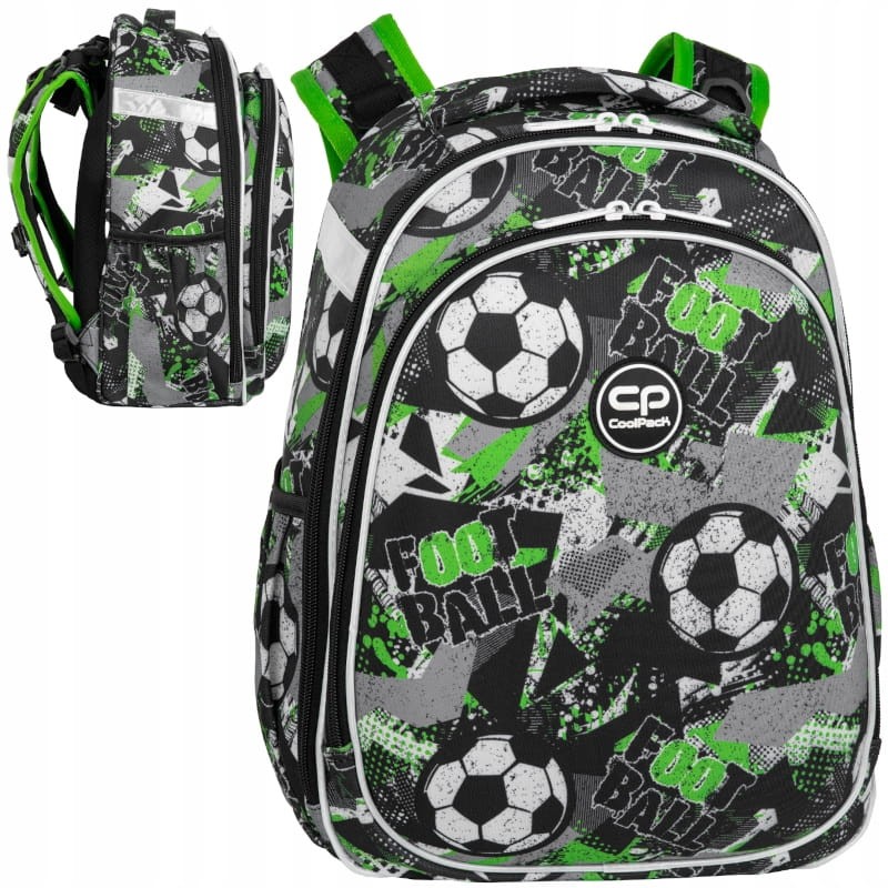 Coolpack Turtle Plecak Szkolny Usztywniany Let's Gol 25l