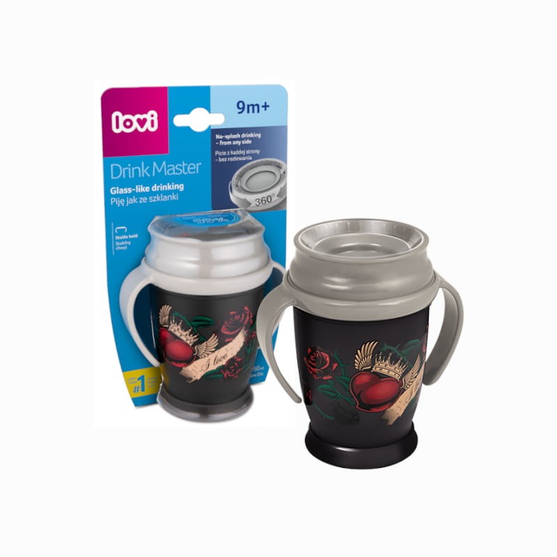 LOVI KUBEK 360 NIEKAPEK 250ml I LOVE +9m