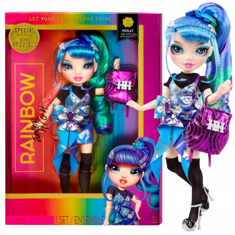 Rainbow High Junior Holly De'Vious Lalka Edycja Specjalna