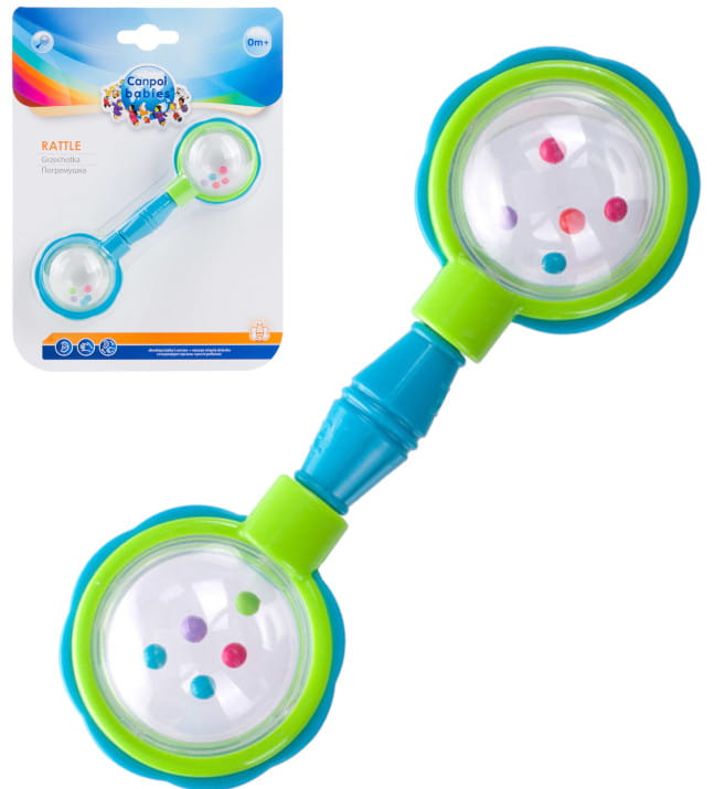 Canpol Babies Grzechotka Dla Dziecka Sztanga Niebieska 0m+