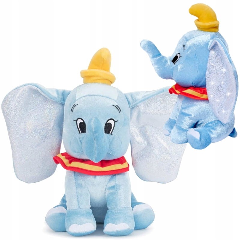 SIMBA SŁONIK DUMBO PLATYNOWY MASKOTKA 100-LECIE DISNEY'A 29 CM PLUSZAK