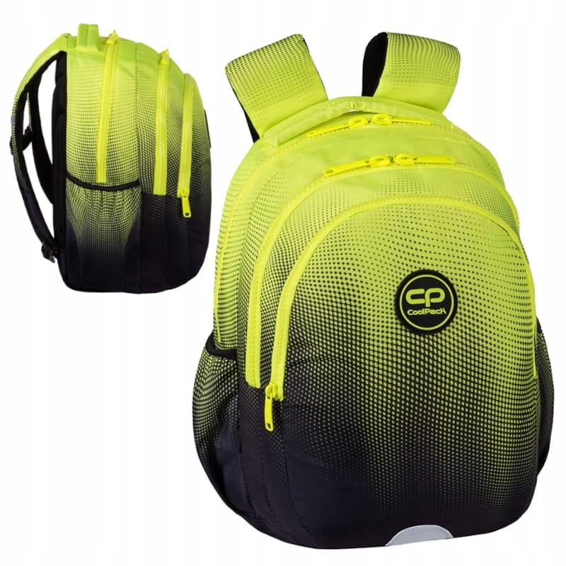 Coolpack Jerry Plecak Szkolny Młodzieżowy Gradient Lemon 3-komorowy 21l