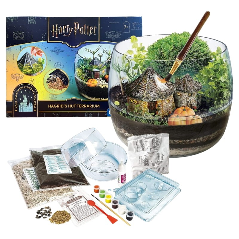 Harry Potter Kreatywny Zestaw Terrarium Chatka Hagrida 7+