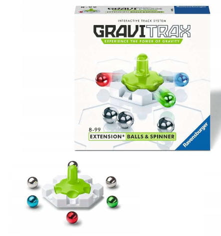 RAVENSBURGER GRAVITRAX ZESTAW DODATEK SPINNER 8+