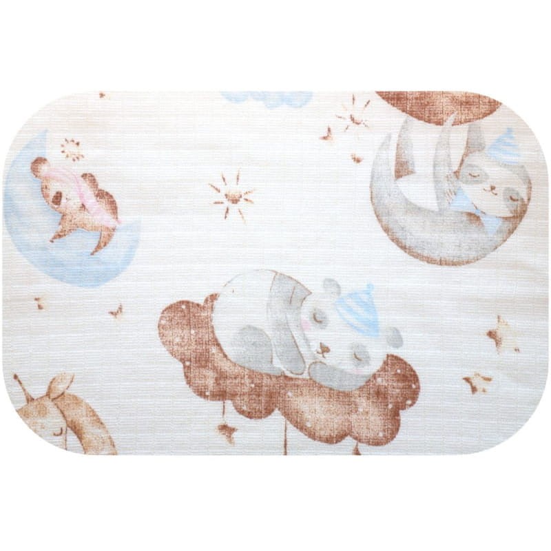 Ega Kids Pieluszka Tetrowa Wzorzysta 1 szt. 70x80 cm Śpiące Zwierzątka