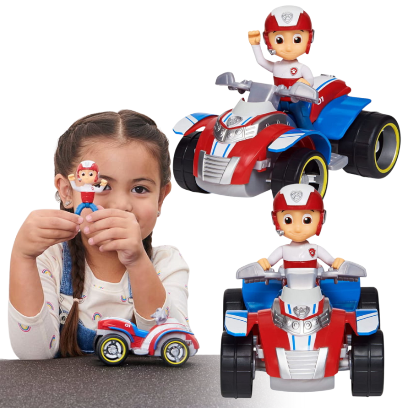 Psi Patrol Ryder Pojazd Ratunkowy ATV Quad + Figurka