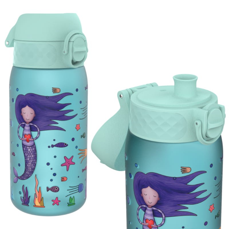 Ion8 Butelka Na Wodę Bidon Recyclon 350ml Błękitny Syreny Mermaids