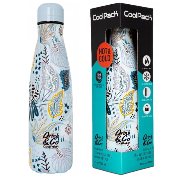 COOLPACK TERMOS DRINK&GO BIDON TERMICZNY METALOWY DAVAO 500 ML BPA FREE