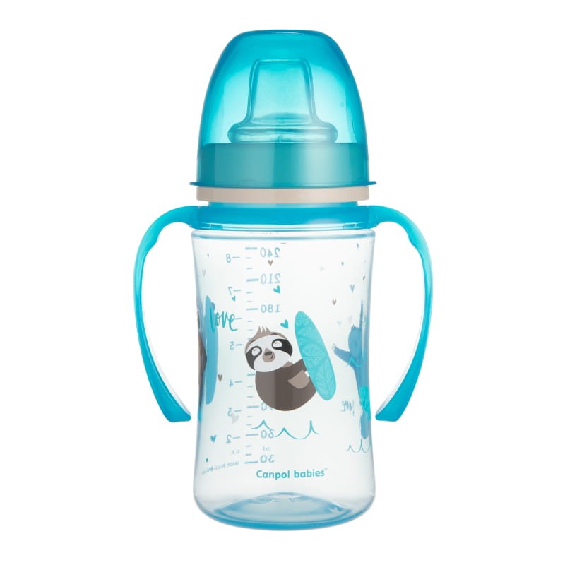 CANPOL BABIES KUBEK TRENINGOWY NIEKAPEK 240ml 6m+