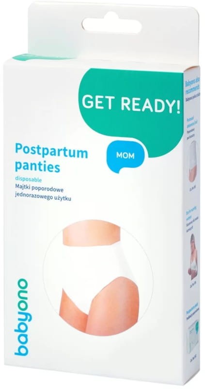 Babyono Jednorazowe Majtki Poporodowe L 5 szt.