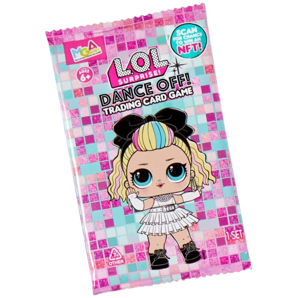 LoL Surprise DANCE OFF Karty Kolekcjonerskie Saszetka
