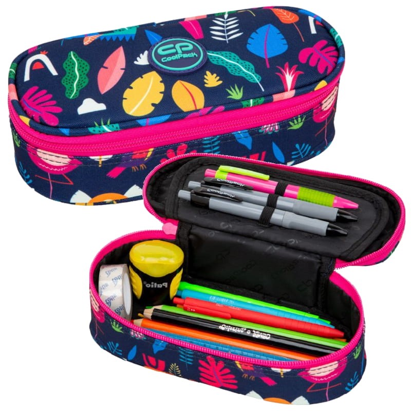 Coolpack Campus Piórnik Jednokomorowy Z Klapką Bez Wyposażenia Lady Color