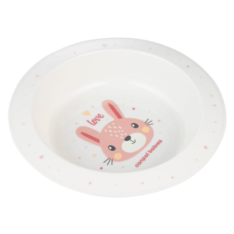 Canpol Babies Plastikowa Miseczka Dla Dziecka Cute Animals 4 m+