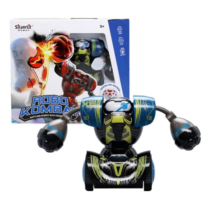 SILVERLIT ROBOT ROBO COMBAT ZESTAW TRENINGOWY BLUE