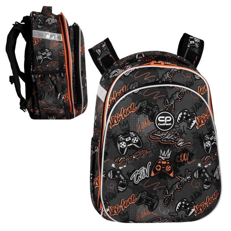Coolpack Turtle Plecak Szkolny Usztywniany Gamer