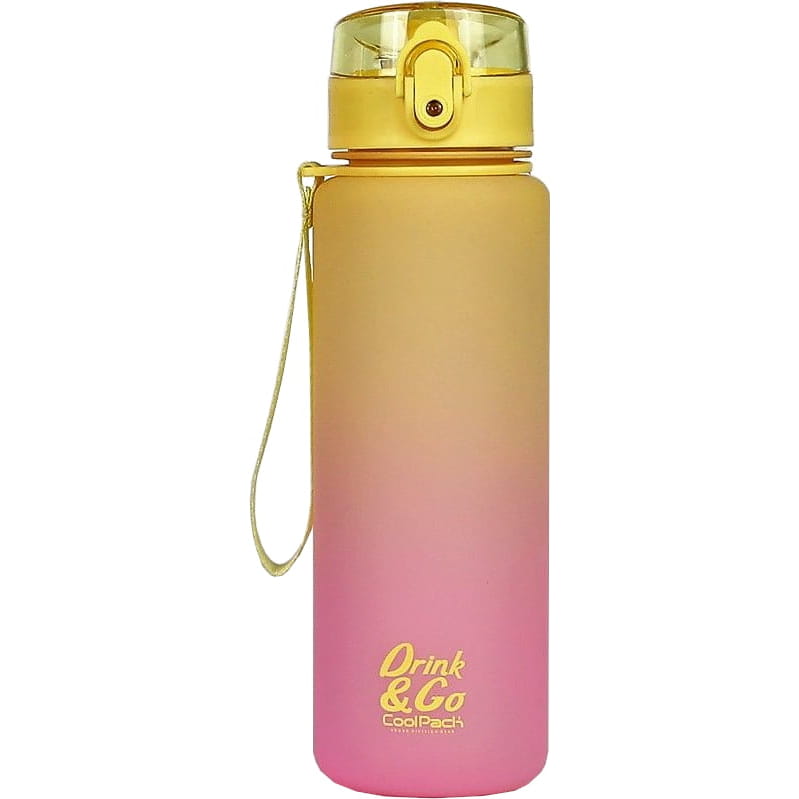 CoolPack Bidon Brisk Drink&Go Gradient Peach 600 ml