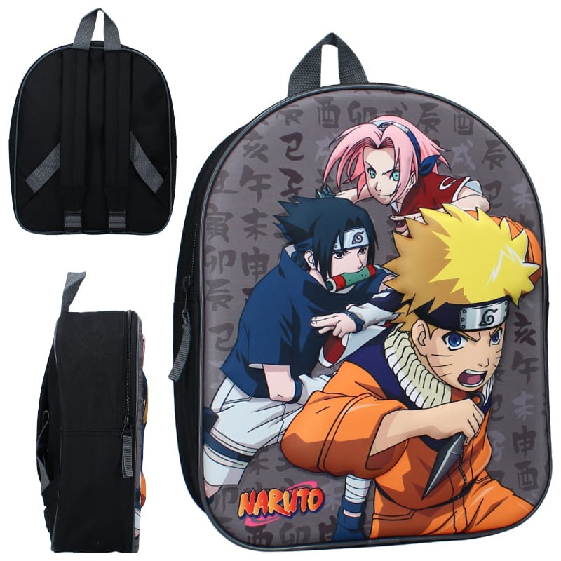 Vadobag Mały Plecak Przedszkolny Dziecięcy Naruto Nadruk 3D