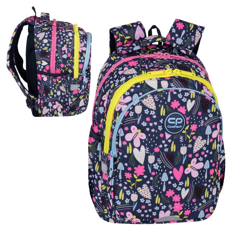 Coolpack Jerry Plecak Szkolny Młodzieżowy In The Garden 3-komorowy