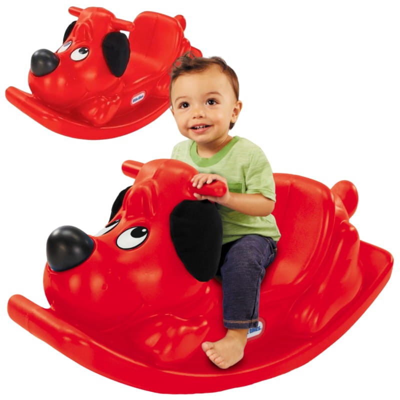Little Tikes Piesek Na Biegunach Bujak Czerwony 12m+