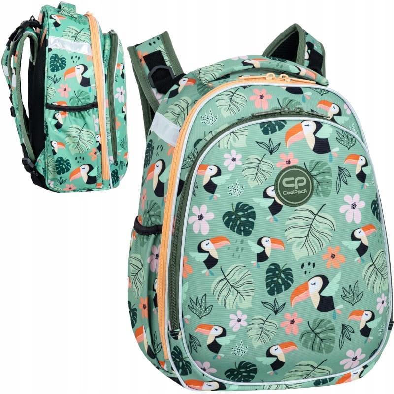 Coolpack Turtle Plecak Szkolny Usztywniany Toucans 25l