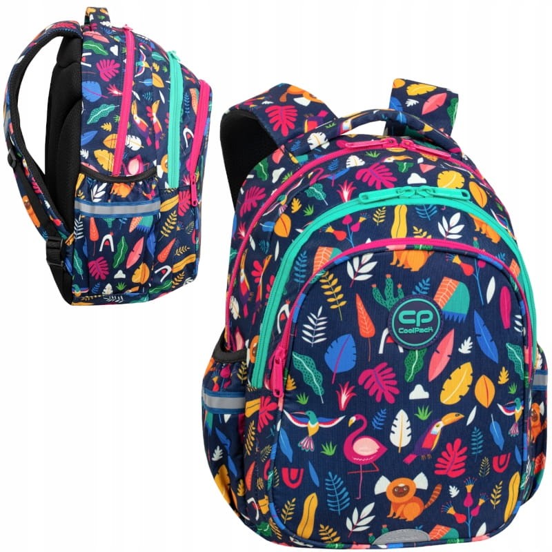 Coolpack Jerry Plecak Szkolny Młodzieżowy Lady Color 3-komorowy