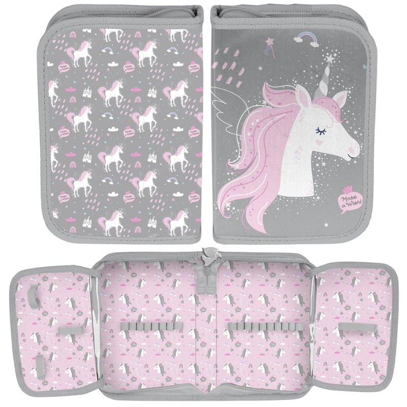 Paso Piórnik Jednokomorowy Bez Wyposażenia Z Klapkami Jednorożec