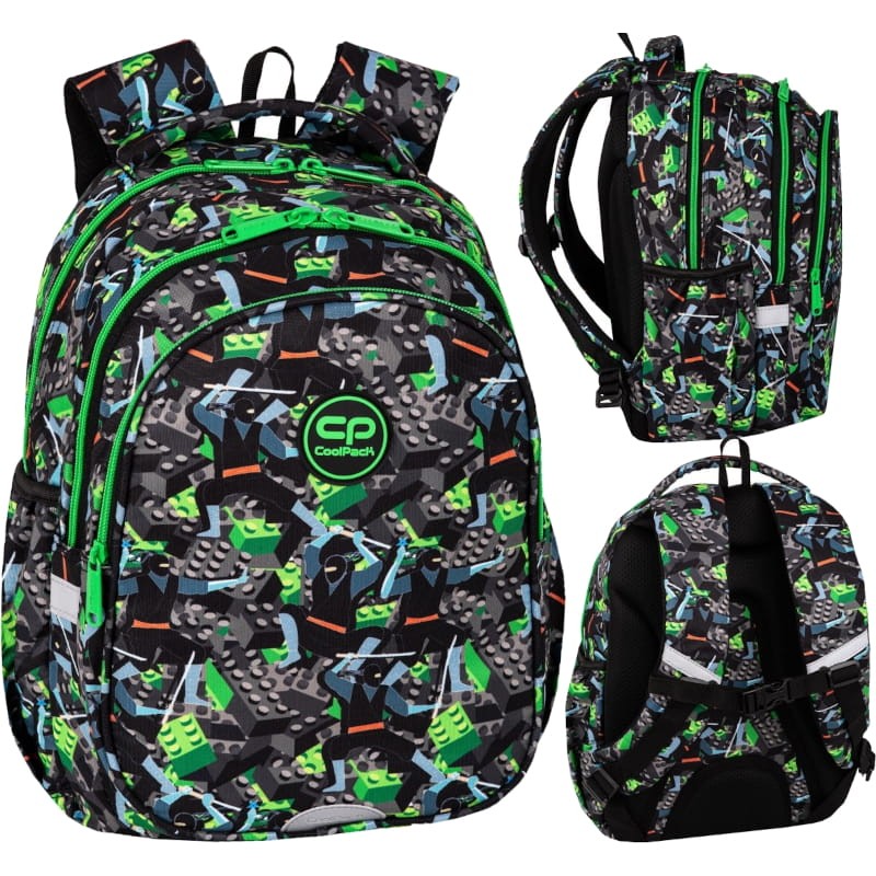 Coolpack Jerry Plecak Szkolny Młodzieżowy Kids From The Block 3-komorowy