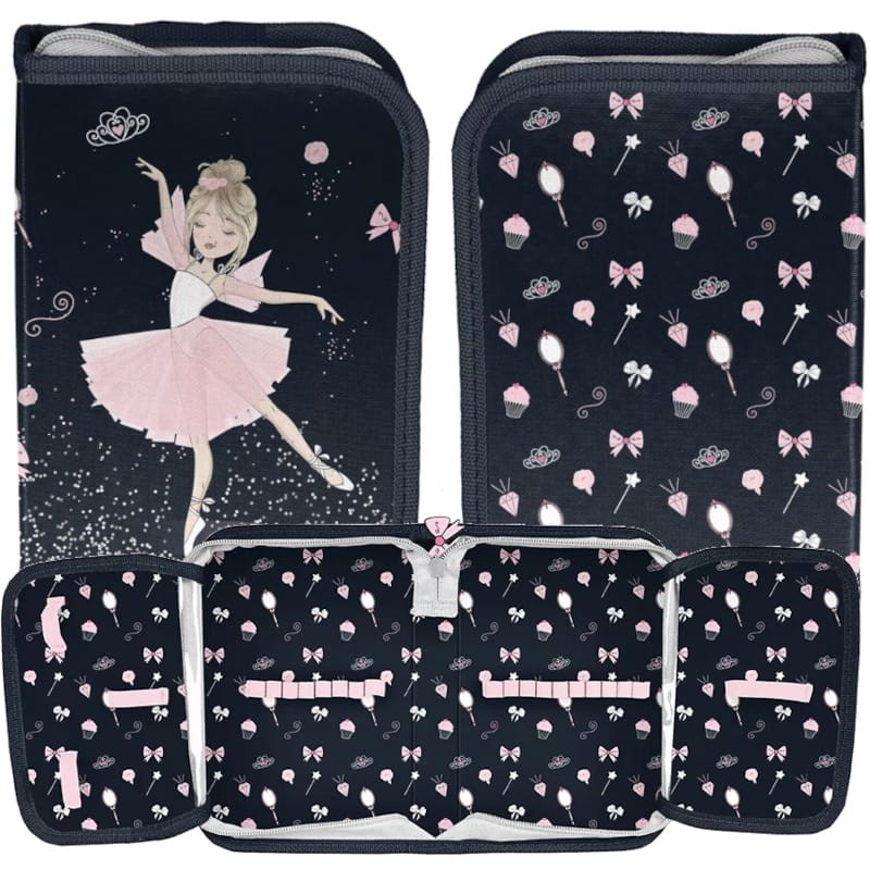 Paso Piórnik Jednokomorowy Bez Wyposażenia Z Klapkami Baletnica