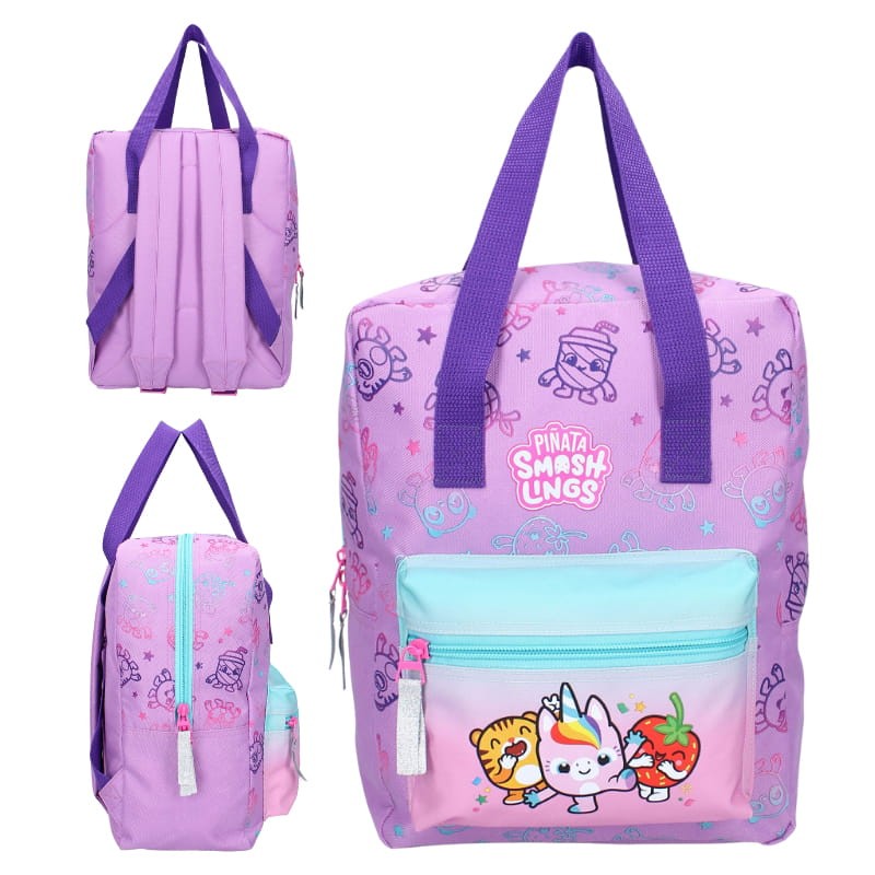 Vadobag Mały Plecak Przedszkolny Dziecięcy Z Kieszenią Pinata Smashlings Party Vibes