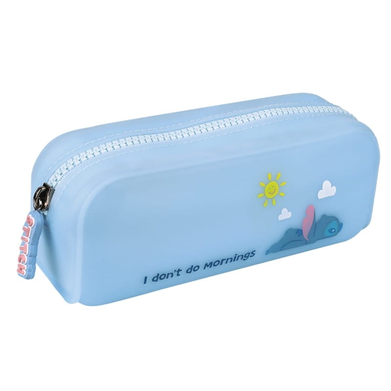 Coolpack Disney Core Fashion Saszetka Silikonowa Piórnik Etui Tuba Jednokomorowa Bez Wyposażenia Stitch Niebieski
