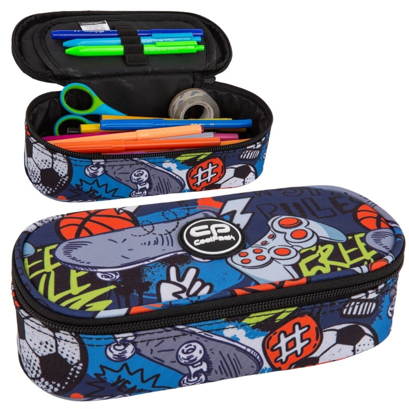 Coolpack Campus Piórnik Jednokomorowy Z Klapką Bez Wyposażenia Hobby
