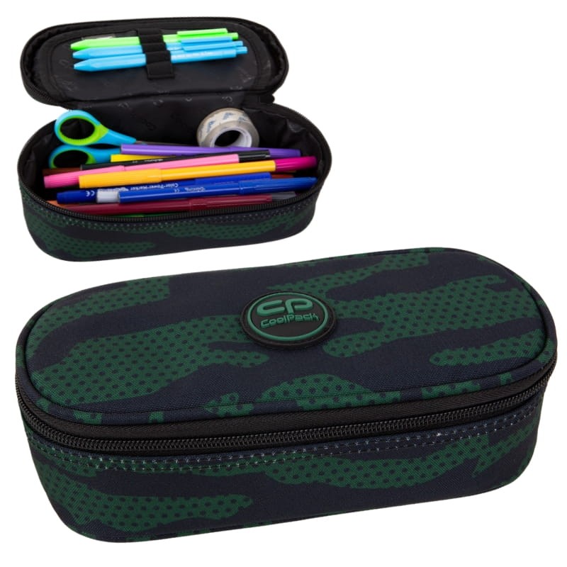 Coolpack Campus Piórnik Jednokomorowy Z Klapką Bez Wyposażenia Greeneh