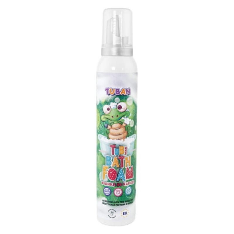 Tuban Tubi Bath Foam Pianka Do Kąpieli 200ml Dla Dzieci Zielona