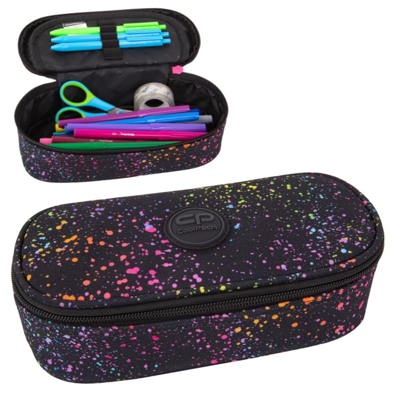 Coolpack Campus Piórnik Jednokomorowy Z Klapką Bez Wyposażenia Galactica