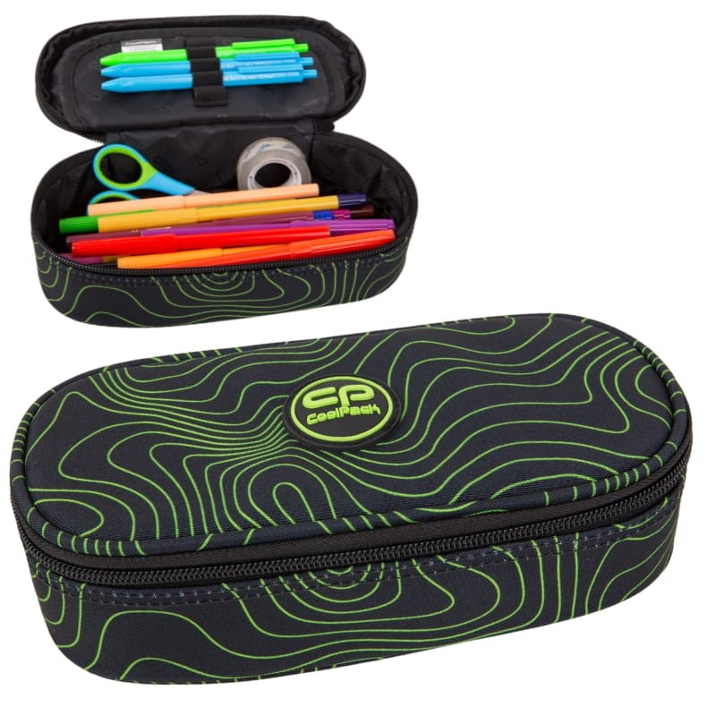 Coolpack Campus Piórnik Jednokomorowy Z Klapką Bez Wyposażenia Nefryt