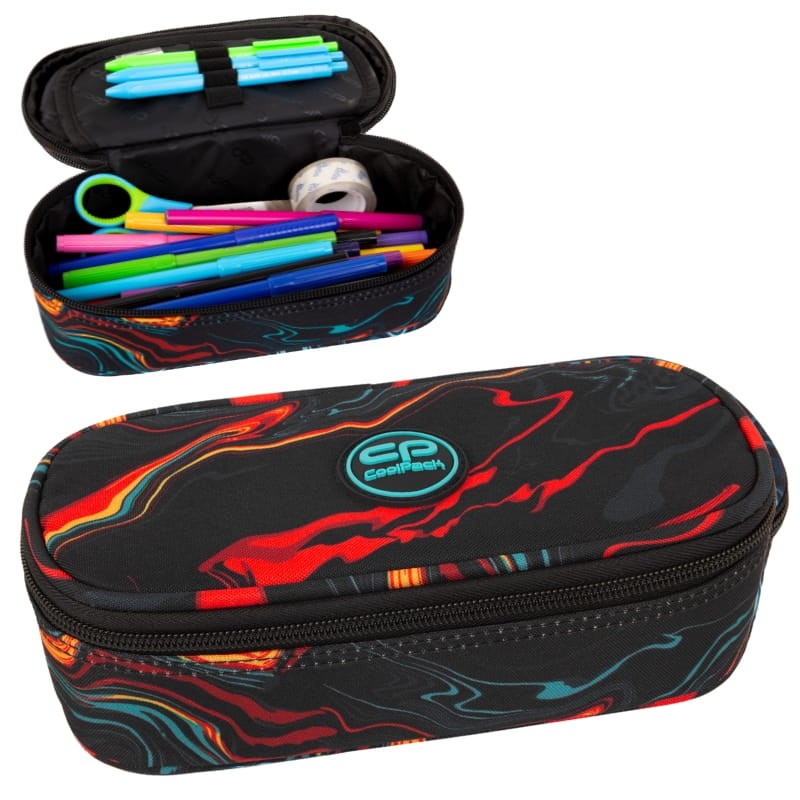 Coolpack Campus Piórnik Jednokomorowy Z Klapką Bez Wyposażenia Amber