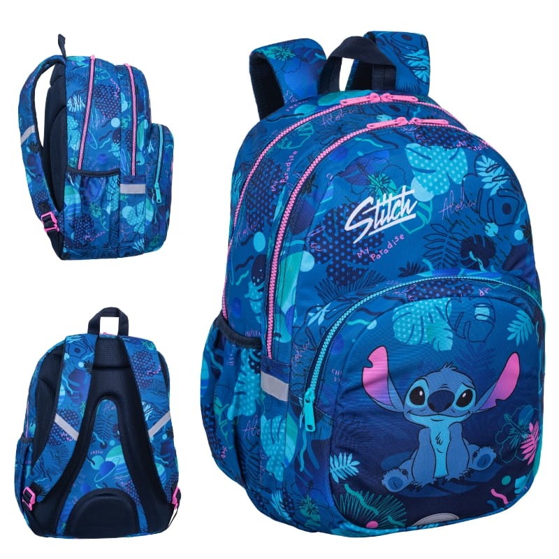 Coolpack Rider Plecak Szkolny Młodzieżowy 2-komorowy Disney Core Stitch