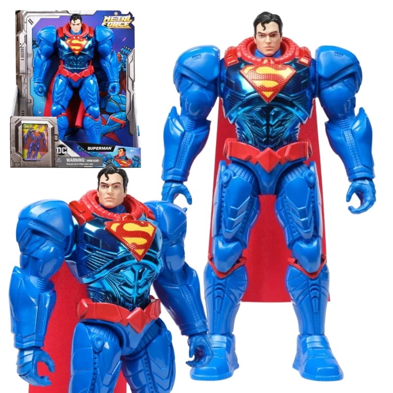 DC Metal Force Figurka Metaliczna XL Superman 30 cm 4+