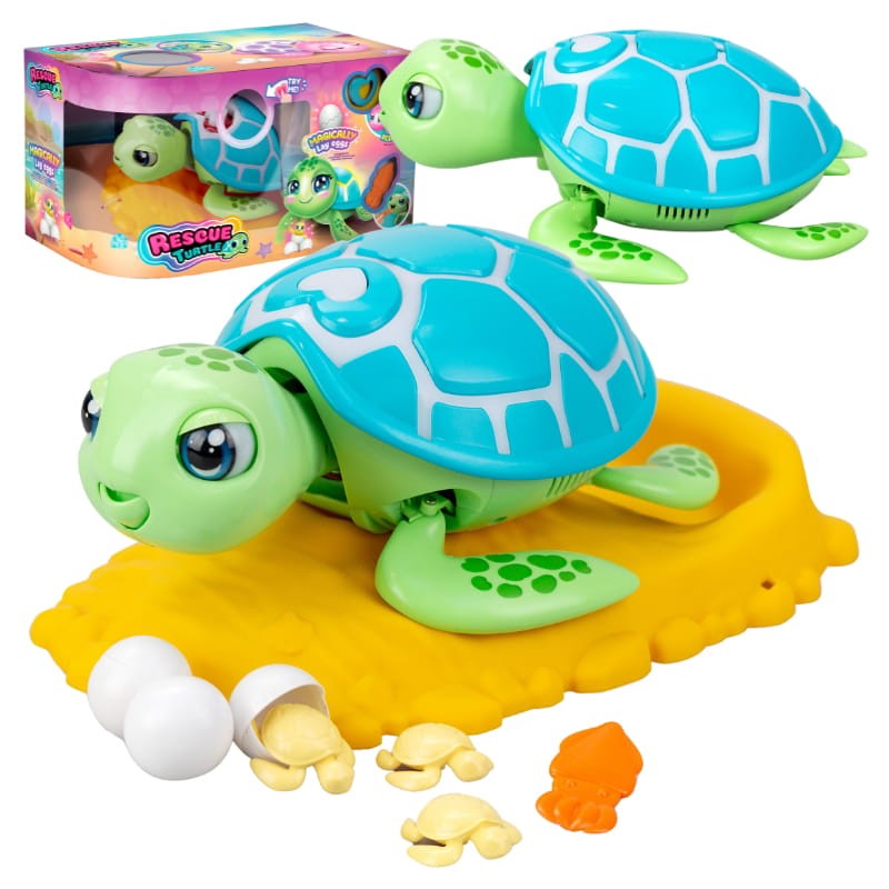 Silverlit Interaktywny Żółw Niebieski Uratuj Żółwia Rescue Turtle