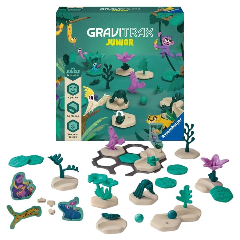 Ravensburger Gravitrax Junior Zestaw Uzupełniający Dżungla 3+