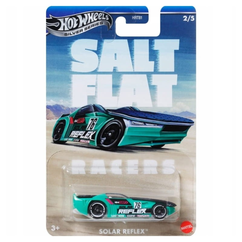 Hot Wheels Silver Series Salt Flat 2/5 Samochodzik Autko Pojazd 1:64 Solar Reflex 3+