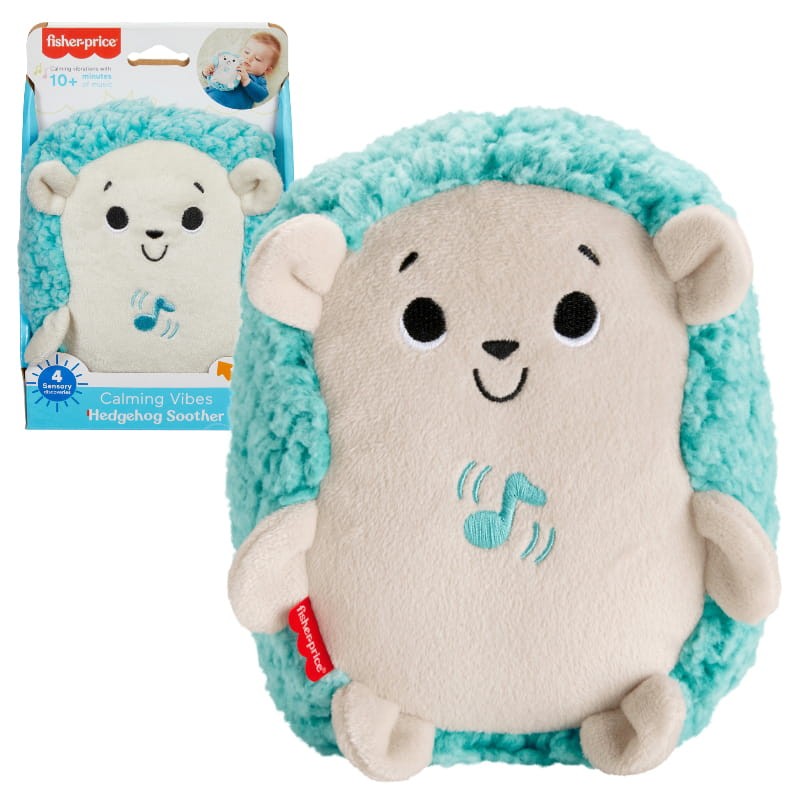 Fisher Price Jeż Uspokajacz Zabawka Uspokajająca Maskotka Przytulanka Wibrująca 0m+