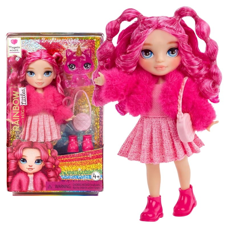 Rainbow High Littles Mini Lalka Magenta Monroe Młodsza Siostra