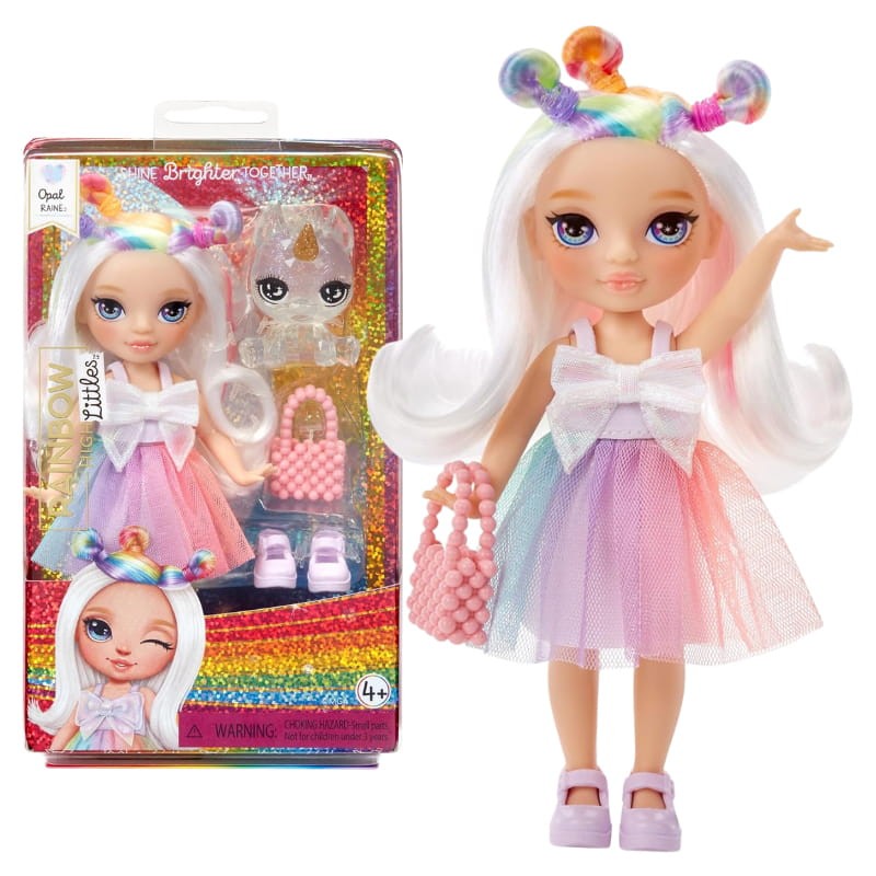 Rainbow High Littles Mini Lalka Opal Raine Młodsza Siostra