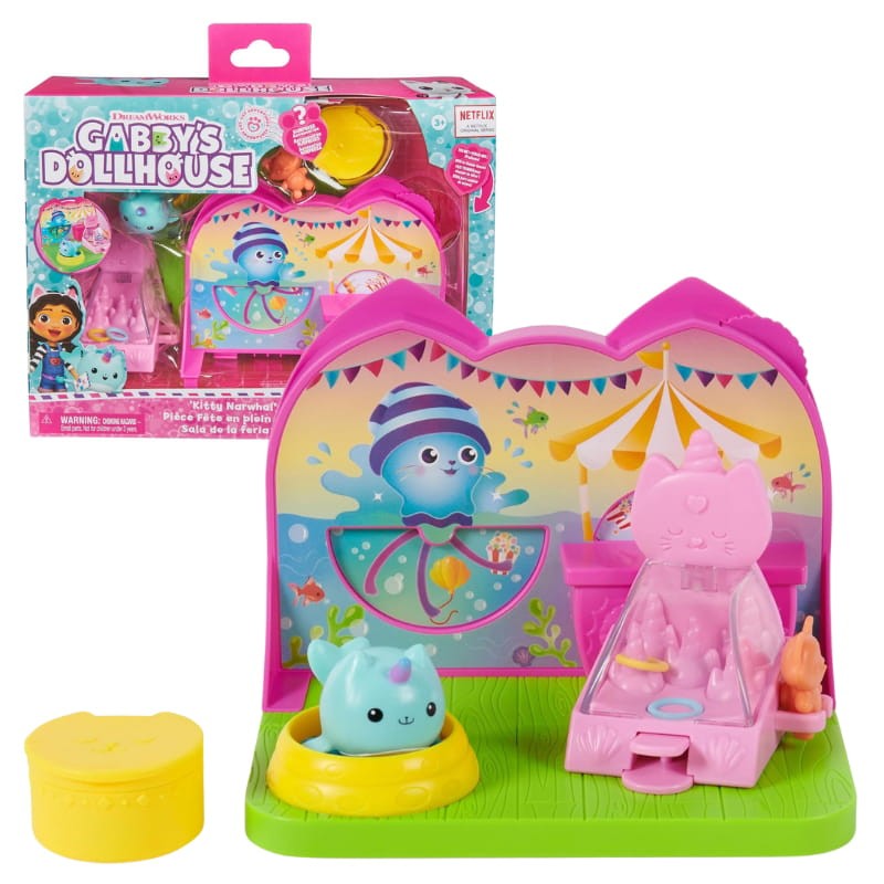 Spin Master Koci Domek Gabi Pokój Karnawałowy Kicinarwala Zestaw + Akcesoria
