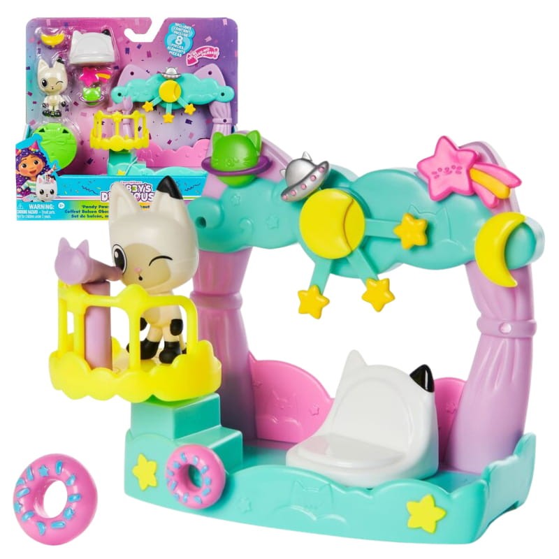 Spin Master Koci Domek Gabi Obserwatorium Pandusia Zestaw Figurka + Akcesoria Balkonik Do Domku