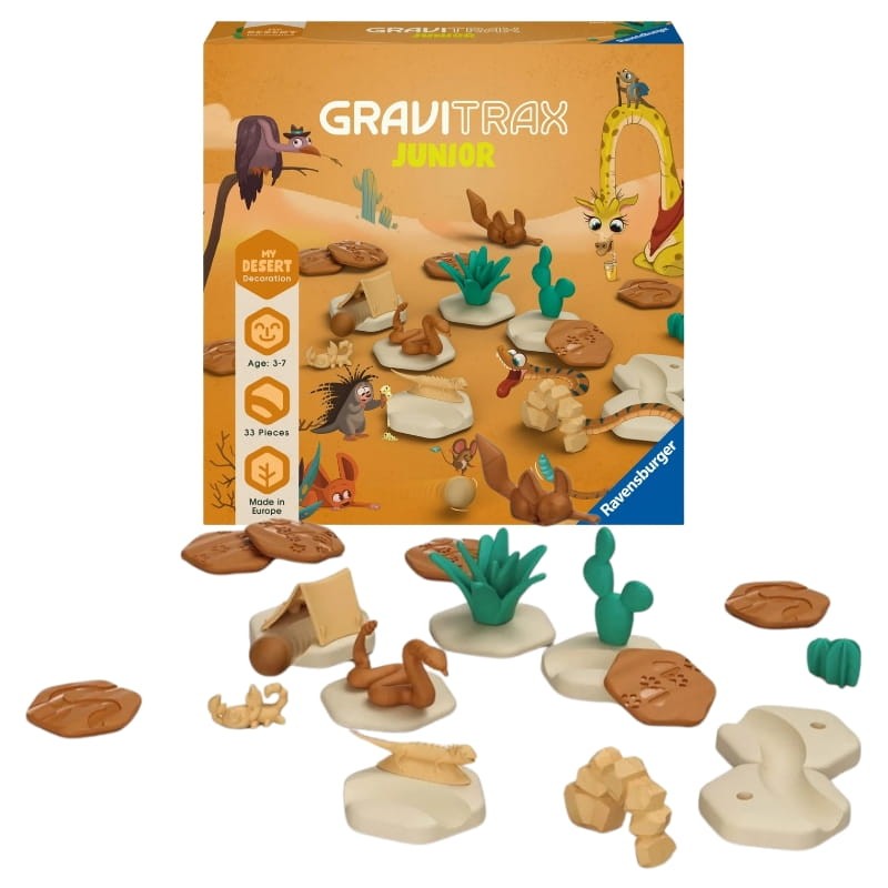 Ravensburger Gravitrax Junior Zestaw Uzupełniający Pustynia 3+
