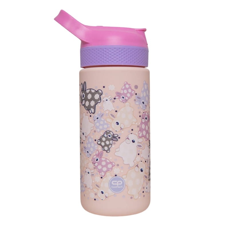 Coolpack Bibby Bidon Butelka Na Wodę 420 ml White Bunny