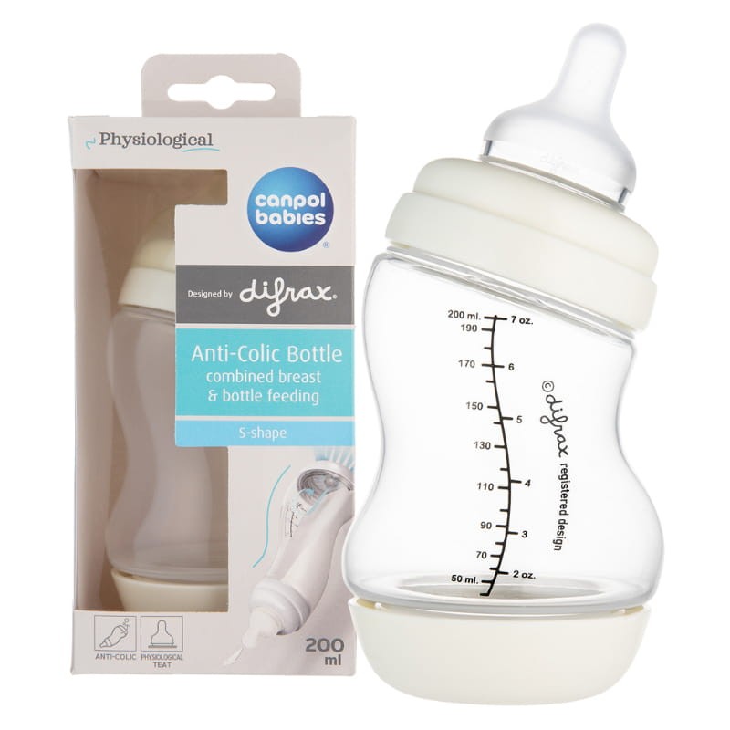 Canpol Babies Butelka Szeroka Antykolkowa 200 ml. S-Shape 0m+